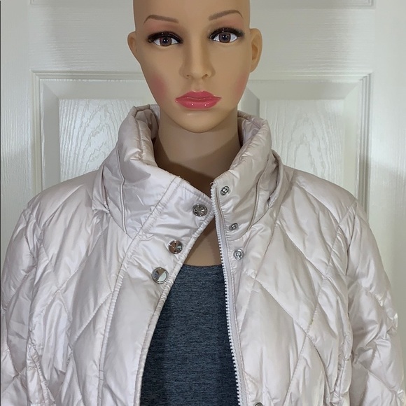 Apt. 9 long hooded quilted puffer jacket size M - Picture 5 of 8